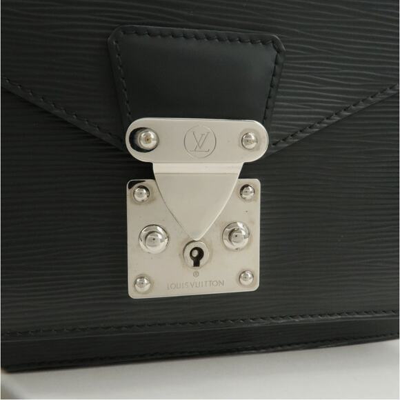 💎✨AUTHENTIC✨💎Louis Vuitton Shoulder Bag Hand Bag Noir - Picture 9 of 15